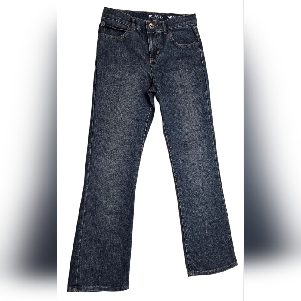 The Children's Place Bootcut Classic Blue Denim Jeans